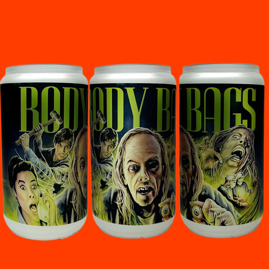 Body Bags Frosted Glass w/ Lid & Straw