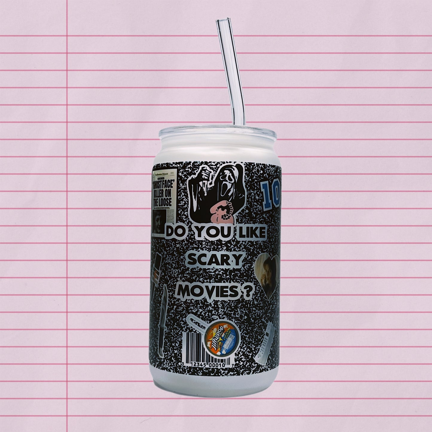 Composition Notebook 16oz Cup - SCREAM